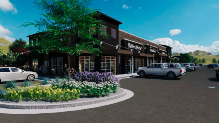 Towne Ridge Retail - Parking Lot Exterior - Sterling Realty Organization